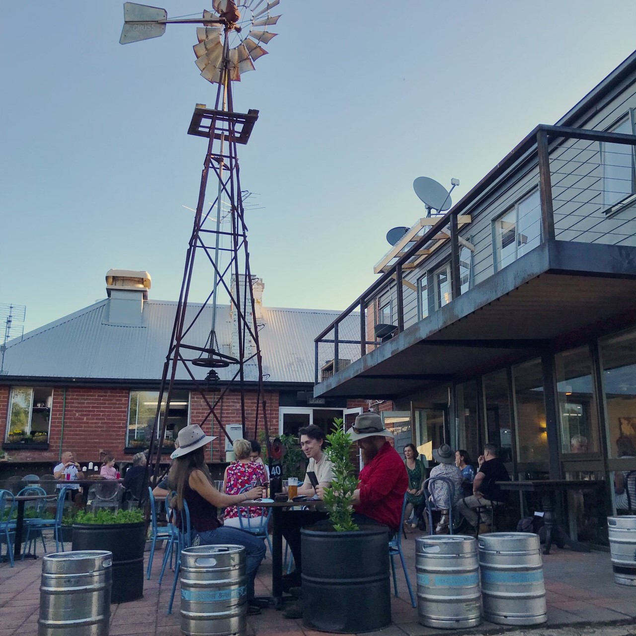 Beer Garden Pig & Whistle Hotel